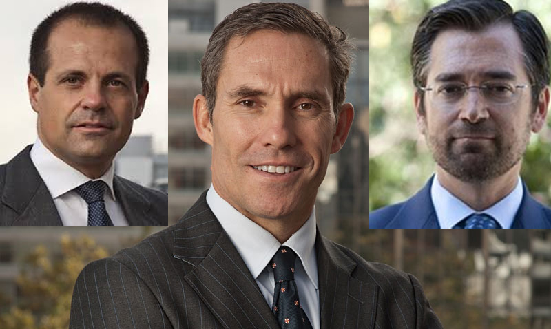 José Antonio Sánchez-Dafos, Juan Picón y Ignacio GómezSancha