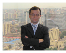 Juan Mart�n Perrotto, director de la nueva oficina de Ur�a en Pek�n