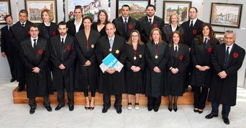 El Colegio de Abogados de M�laga acoge el acto de jura de siete nuevos letrados