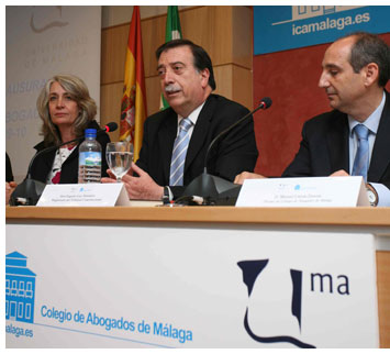 El Colegio de Abogados y la Universidad de M�laga clausuran la primera edici�n del M�ster en Abogac�a 