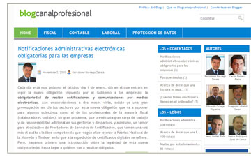 un lugar de expertos para fomentar el debate y el intercambio de opiniones sobre materia fiscal, contable, laboral y de protecci�n de datos