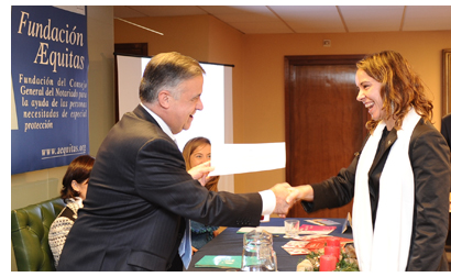 entrega del IX Premio Aequitas de Investigaci�n Jur�dica, dotado con 6.000 euros para el ganador