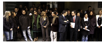 La Plataforma de Afectados se constituye como �AGRUPACI�N DE DEMANDANTES AFECTADOS POR EL CIERRE DEL ESPACIO A�REO�