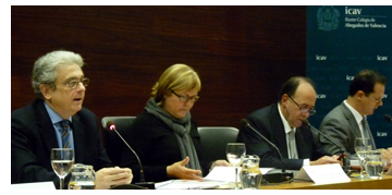 jornadas sobre las �Reformas del C�digo Penal de 2010�, organizadas por el Ilustre Colegio de Abogados de Valencia (ICAV)