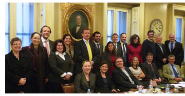 Eversheds Lupicinio, la filial espa�ola, acoge la reuni�n en su sede de la calle Villanueva 