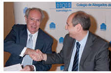 El Colegio de Abogados de M�laga firma un convenio de colaboraci�n con los procuradores de la ciudad