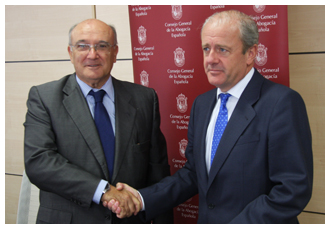 Carlos Carnicer y Alberto Larrondo - Foto Lawyerpress