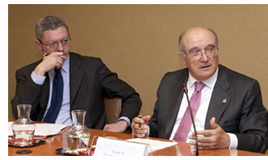 Gallard�n, en su visita al CGAE, ofrece di�logo y pide colaboraci�n para modernizar la Justicia