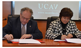 El Colegio de Abogados de �vila y la UCAV firman un convenio para impartir el m�ster de acceso a la profesi�n