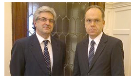 Los Graduados Sociales se reunen con el subsecretario de estado de Justicia