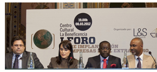 Guinea Bissau, Costa de Marfil, Senegal, Brasil y China exponen en Valencia las bondades de invertir fuera