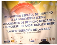 Los expertos del IV Congreso Espa�ol de Derecho de la Insolvencia reclaman mayor regulaci�n de las acciones de reintegraci�n