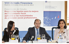 La Mutualidad de la Abogac�a propone reformas legales para mejorar la fiscalidad de las mutualidades profesionales alternativas a la seguridad social