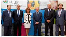 El extraordinario ratio de litigios por habitante en Espa�a, tema destacado en la presentaci�n de los Anuarios LA LEY 2012