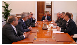 El Consejo General de Graduados Sociales de Espa�a se re�ne con Gallard�n