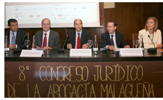 M�s de 1000 abogados se re�nen en el 8� Congreso Jur�dico de la Abogac�a Malague�a