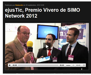 ver entrevista con los responsables de eJusTIC en Lawyerpress TV