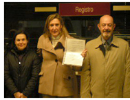 Sonia Gumpert presenta su candidatura oficial para las pr�ximas elecciones en el Colegio Abogados de Madrid