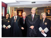 Los abogados Antonio Maldonado y Diego Jos� Ortega reciben la Medalla al M�rito Colegial en el D�a de la Patrona del Colegio de Abogados de Ja�n