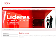 Legal 500 sit�a a ECIJA entre las Mejores Firmas del mercado espa�ol