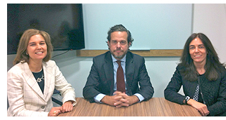 Marta G�mez-Luego, Luis Vericat y Sylvia Alonso