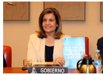 ministra de Empleo y Seguridad Social, F�tima B��ez