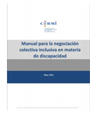 CERMI elabora manual de negociaci�n colectiva en materia de discapacidad y detecta incremento de aut�nomos en primer semestre a�o
