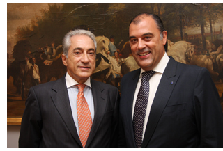 D. Jos� Tadeo da Costa (Embajador de Portugal en Espa�a) y D. Jos� Ant�nio Silva e Sousa (Socio fundador de Silva e Sousa, Sevilla, Espar & De la Serna)