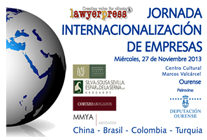 Lawyerpress organiza una jornada de internacionalizaci�n de empresas en Ourense con Cortizo Abogados, Mart�nez-Echevarr�a, Silva e Sousa y MMYA