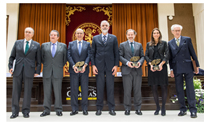 Juan B�jar Ochoa, Jaime P�rez Renovales y Mar�a Pilar Casado Navarro-Rubio (Grupo WorkandLife), reciben los Premios ICADE ASOCIACI�N 2013