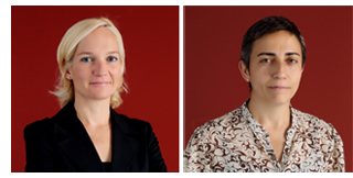 Michelle Gonz�lez. Abogada, departamento legal y Pilar Carcel�n. Departamento Fiscal de TOMARIAL, S.L.P