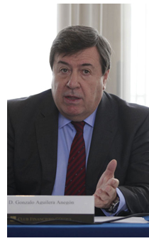 decano del Colegio de Registradores de la Propiedad, Gonzalo Aguilera