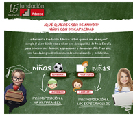 Los ni�os con discapacidad, dispuestos a ser emprendedores y crear su entidad para apoyar la integraci�n