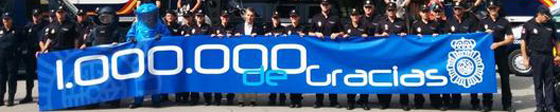 El proyecto Polic�a 3.0 alcanza el mill�n de usuario en Twitter