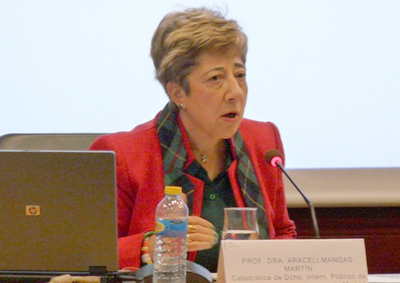 Araceli Mangas: “España es el país que acumula más sentencias del Tribunal de Justicia de la UE sin ejecutar”