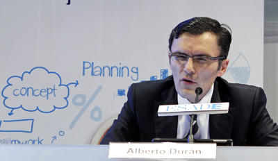 Alberto Dur�n, presidente de ILUNION, en ESADE: �En los �ltimos siete a�os de crisis, hemos sido capaces de crear 47.800 puestos de trabajo�