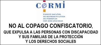 CERMI impulsa una ILP contra el copago confiscatorio a la que se adhiere COCEMFE