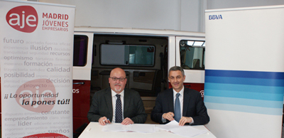 La Asociaci�n de J�venes Empresarios de Madrid se adhiere al programa �Yo Soy Empleo� de BBVA