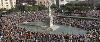 La realizaci�n de m�ltiples manifestaciones con el mismo objeto no aboga el derecho a manifestarse