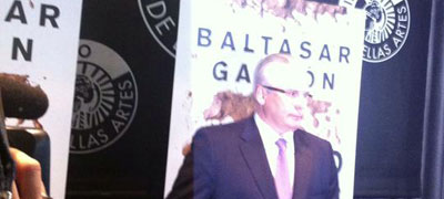 Baltasar Garz�n presenta hoy �El Fango�, una enciclopedia sobre la corrupci�n de los �ltimos cuarenta y a�os