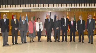 P�rez de los Cobos, presidente del TC; alaba el di�logo existente con el TEDH, pese a las discrepancias de fondo