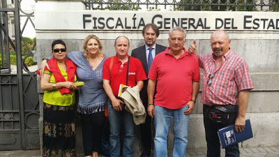 Afectados de Estafas de Prestamistas, recibidos por la Fiscal�a General del Estado