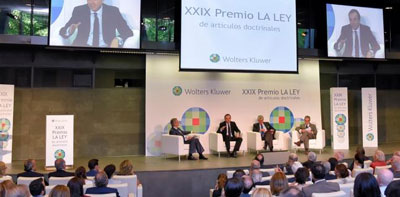 Un debate sobre el nuevo C�digo Penal entre &nbsp;Torres-Dulce, Marchena y Prego de Oliver, protagonista del XXIX Premio LA LEY