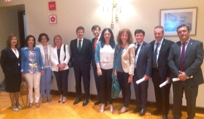 El Colegio de Abogados de Reus se re�ne con el Ministro de Justicia