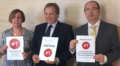 Brigada Tuitera se re�ne con Antonio Carmona para explicarle los problemas de la justicia