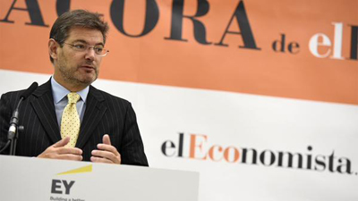 Rafael Catal�  respalda sus reformas legislativas como motor del crecimiento y rechaza la abolici�n de las tasas judiciales