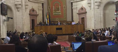 Todos los grupos parlamentarios apoyaron la PNL presentada por C'S y la Brigada #T unidos por la justicia en Andaluc�a