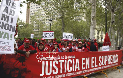 La Audiencia Nacional avala las readmisiones en Coca Cola y CCOO recurrir� este auto