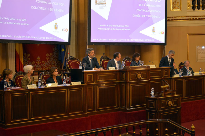 Lesmes asegura que el Poder Judicial no escatimará esfuerzos contra la violencia machis-ta