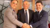 Fernando Rodríguez, socio de ETL Global, Julio Álvarez, socio director de GESOLUTIO y Juan Bermúdez, CEO de ETL Global España